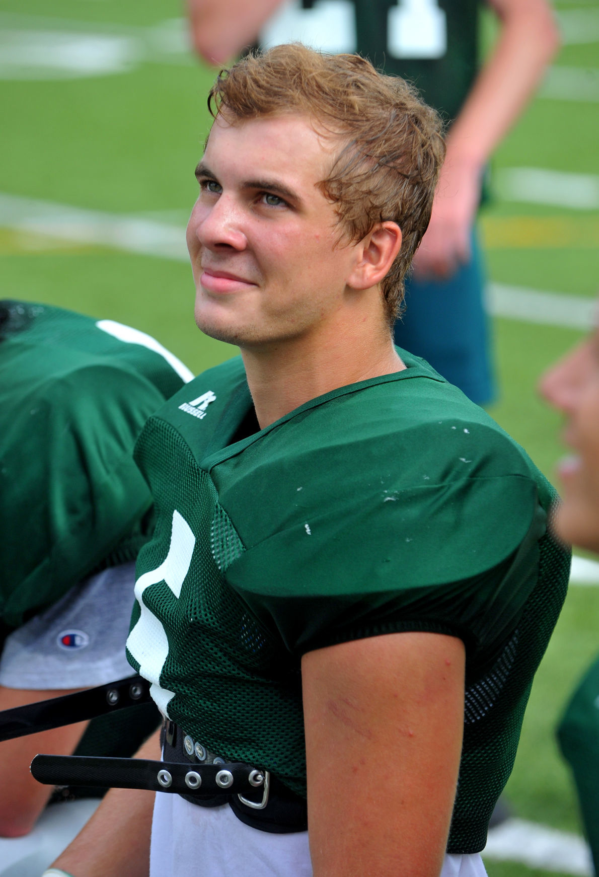 Alleman football practice